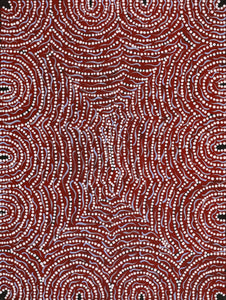 Aboriginal Art by Renita Napangardi Brown, Yuparli Jukurrpa (Bush Banana Dreaming), 61x46cm - ART ARK®