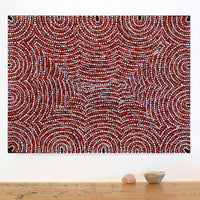 Aboriginal Artwork by Renita Napangardi Brown, Yuparli Jukurrpa (Bush Banana Dreaming), 61x46cm