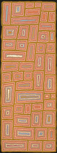 Aboriginal Artwork by Renita Roberts, Walka Wiru Ngura Wiru, 122x45cm - ART ARK®
