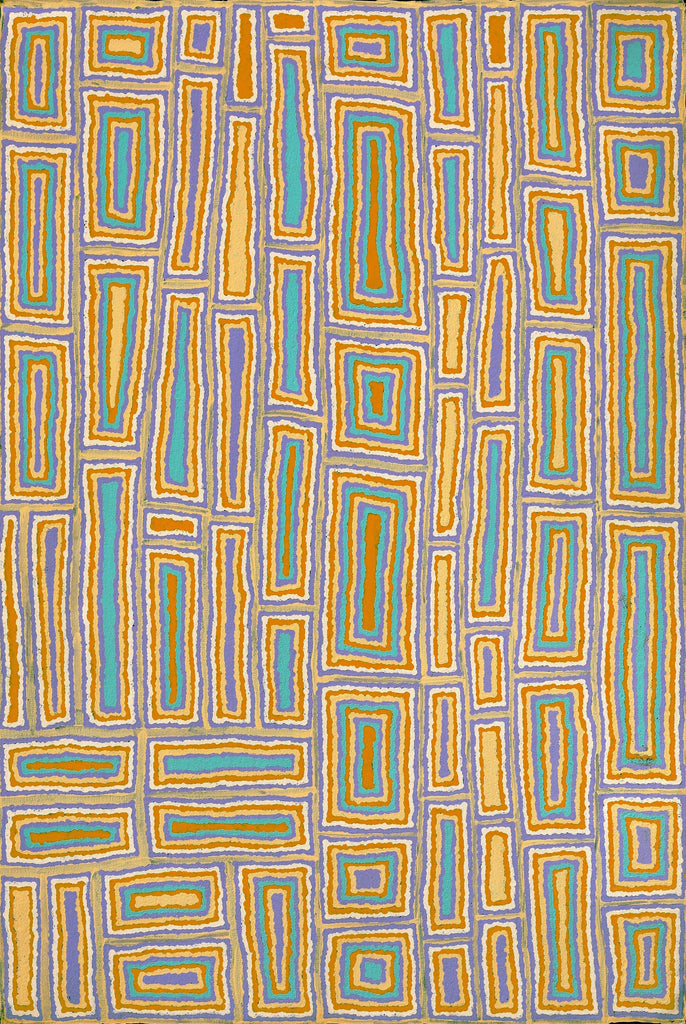 Aboriginal Artwork by Renita Roberts, Walka Wiru Ngura Wiru, 91x61cm - ART ARK®