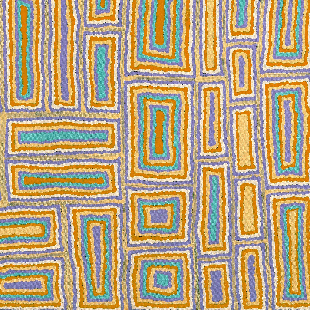 Aboriginal Artwork by Renita Roberts, Walka Wiru Ngura Wiru, 91x61cm - ART ARK®
