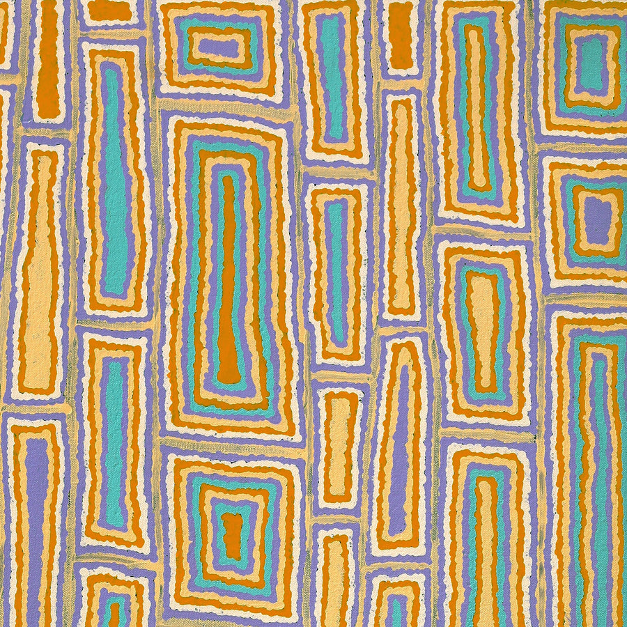 Aboriginal Artwork by Renita Roberts, Walka Wiru Ngura Wiru, 91x61cm