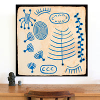 Aboriginal Artwork by Rita Watson, Irlupa, 91x91cm