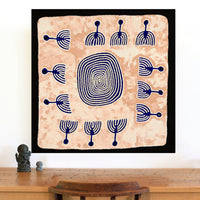 Aboriginal Artwork by Rita Watson, Irlupa, 91x91cm
