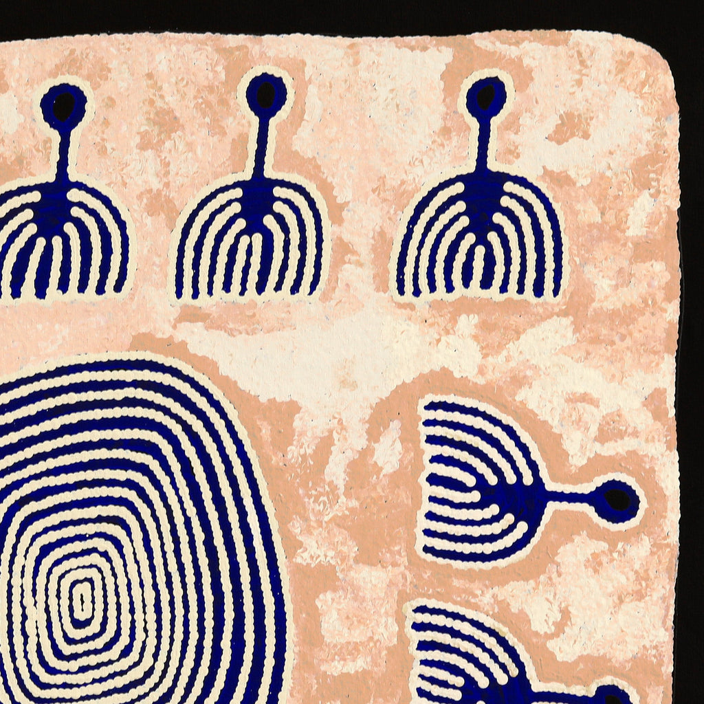 Aboriginal Artwork by Rita Watson, Irlupa, 91x91cm