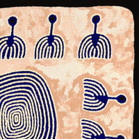 Aboriginal Artwork by Rita Watson, Irlupa, 91x91cm