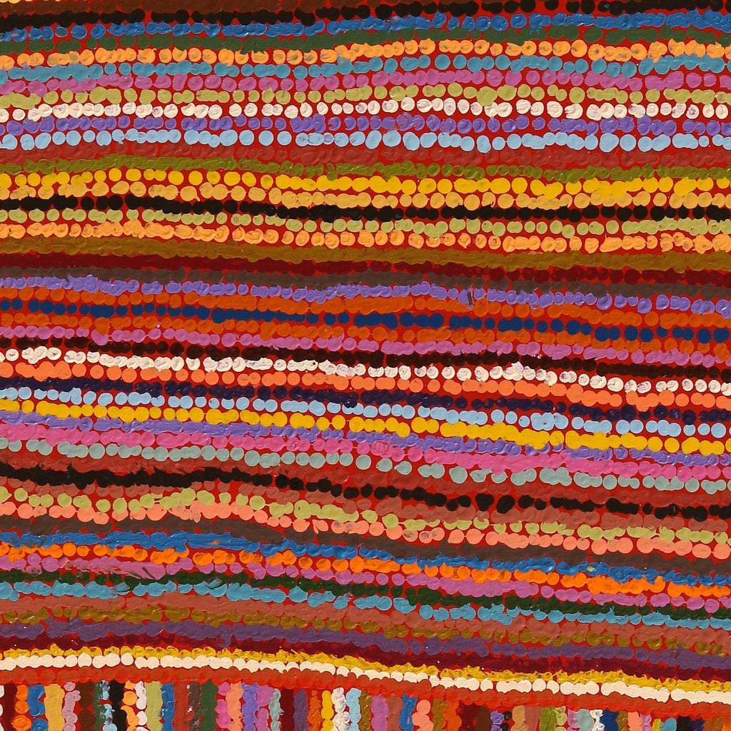 Aboriginal Artwork by Samuel Miller, Ngayuku Ngurra, 122x91cm