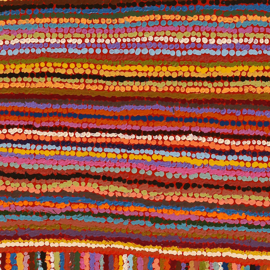 Aboriginal Artwork by Samuel Miller, Ngayuku Ngurra, 122x91cm