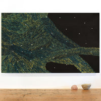 Aboriginal Artwork by Selma Napurrurla Leo, Lukarrara Jukurrpa,76x46cm