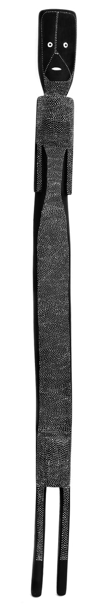 Aboriginal Artwork by Simon Namunjdja, Mimih Spirit Sculpture, 75cm