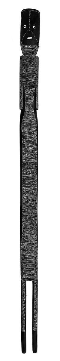 Aboriginal Artwork by Simon Namunjdja, Mimih Spirit Sculpture, 83cm