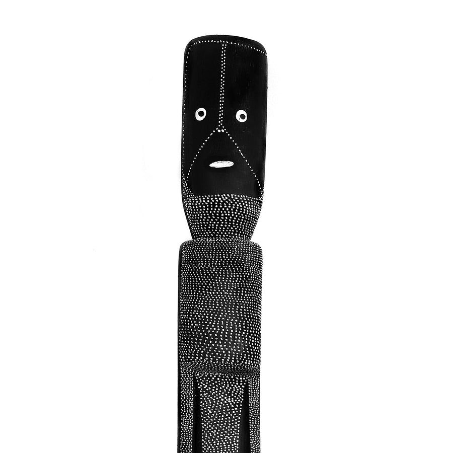 Aboriginal Artwork by Simon Namunjdja, Mimih Spirit Sculpture, 83cm