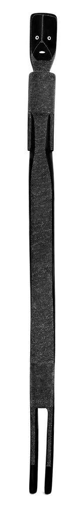 Aboriginal Artwork by Simon Namunjdja, Mimih Spirit Sculpture, 88cm