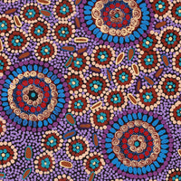 Aboriginal Art by Susan Ryder, Bush Tucker, 91x61cm - ART ARK®