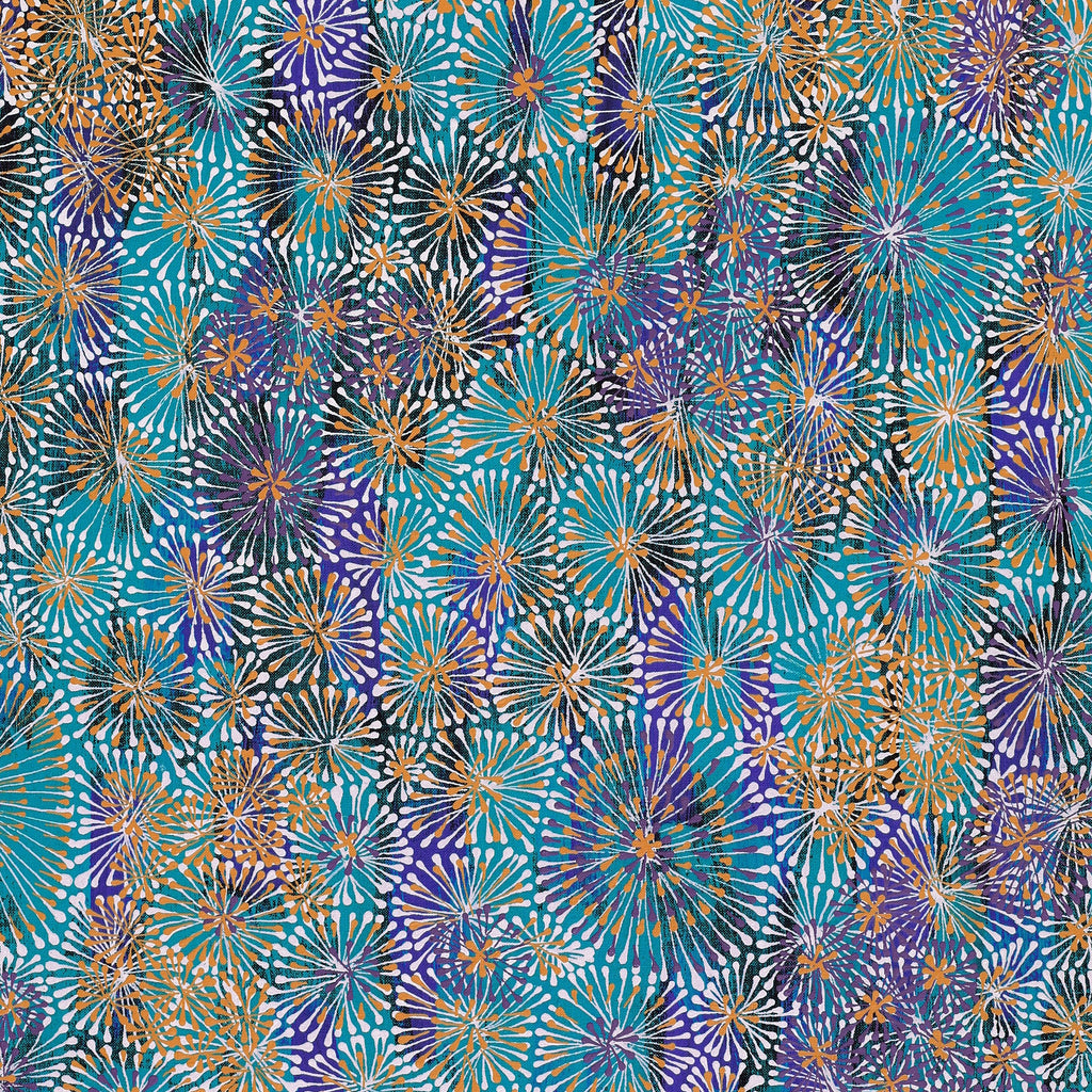 Aboriginal Artwork by Sylvaria Napurrurla Walker, Jitilypuru Jukurrpa, 107x61cm