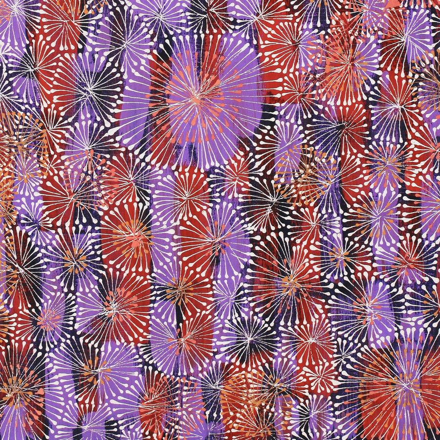 Aboriginal Artwork by Sylvaria Napurrurla Walker, Jitilypuru Jukurrpa, 91x61cm
