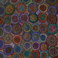 Aboriginal Artwork by Tina Napangardi Martin, Jinti-parnta Jukurrpa, 152x91cm