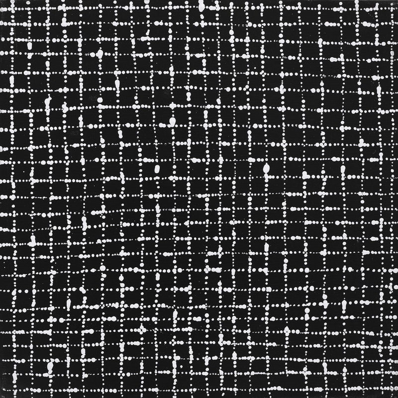 Aboriginal Artwork by Valda Napangardi Granites, Ngalyipi Jukurrpa (Snakevine Dreaming) - Mina Mina, 30x30cm