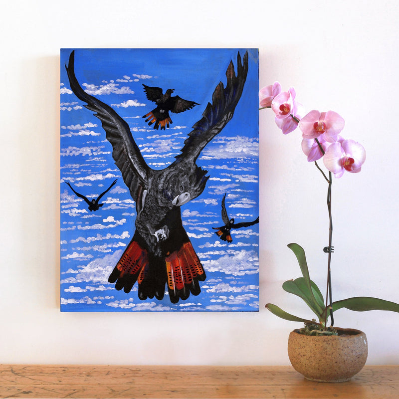 Aboriginal Artwork by Walter Jugadai, Iranti, 61x46cm