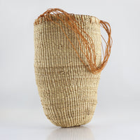 Aboriginal Artwork by Wurrulnga Dhamarrandji, Bol'pu (woven dilly bag)