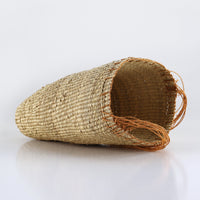 Aboriginal Artwork by Wurrulnga Dhamarrandji, Bol'pu (woven dilly bag)