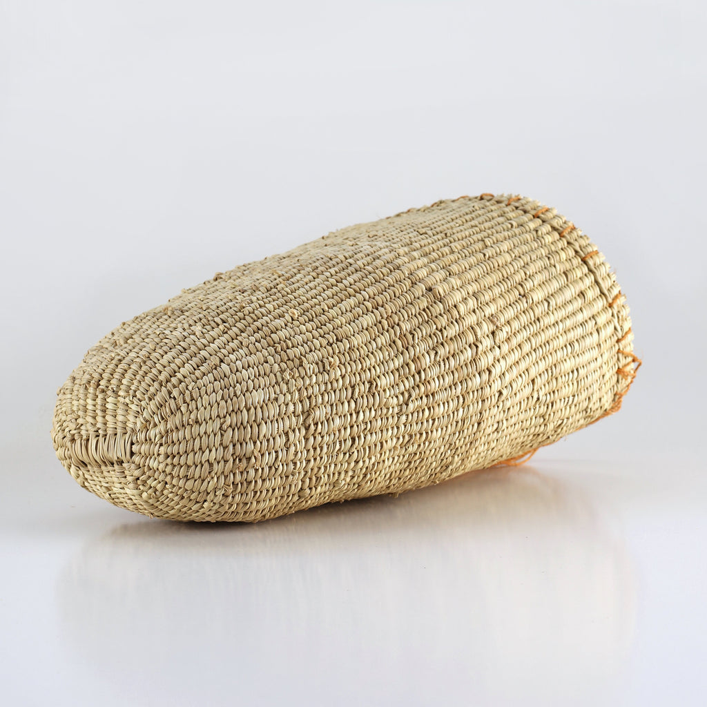 Aboriginal Artwork by Wurrulnga Dhamarrandji, Bol'pu (woven dilly bag)