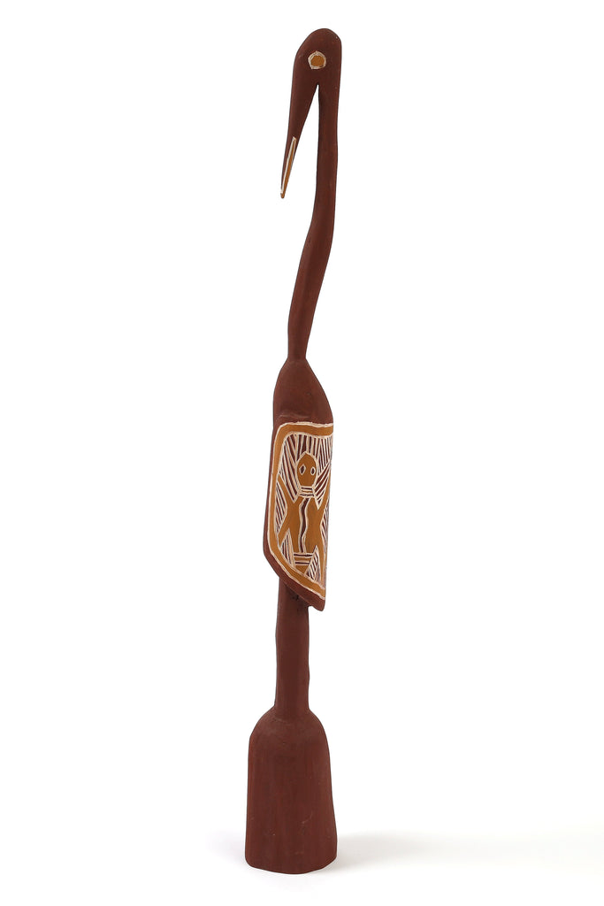 Aboriginal Art by Yali Munuŋgurr, Wayin (Bird) Sculpture - ART ARK®
