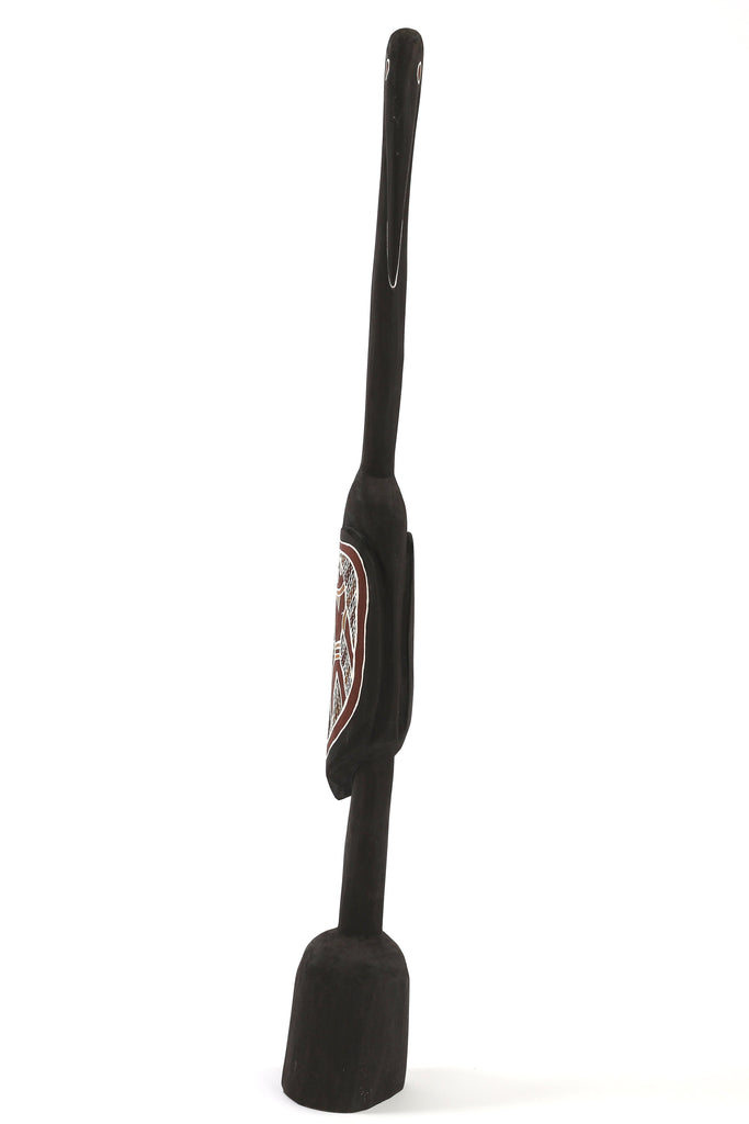 Aboriginal Artwork by Yali Munuŋgurr, Wayin (Bird) Sculpture