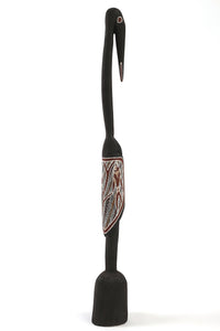 Aboriginal Artwork by Yali Munuŋgurr, Wayin (Bird) Sculpture
