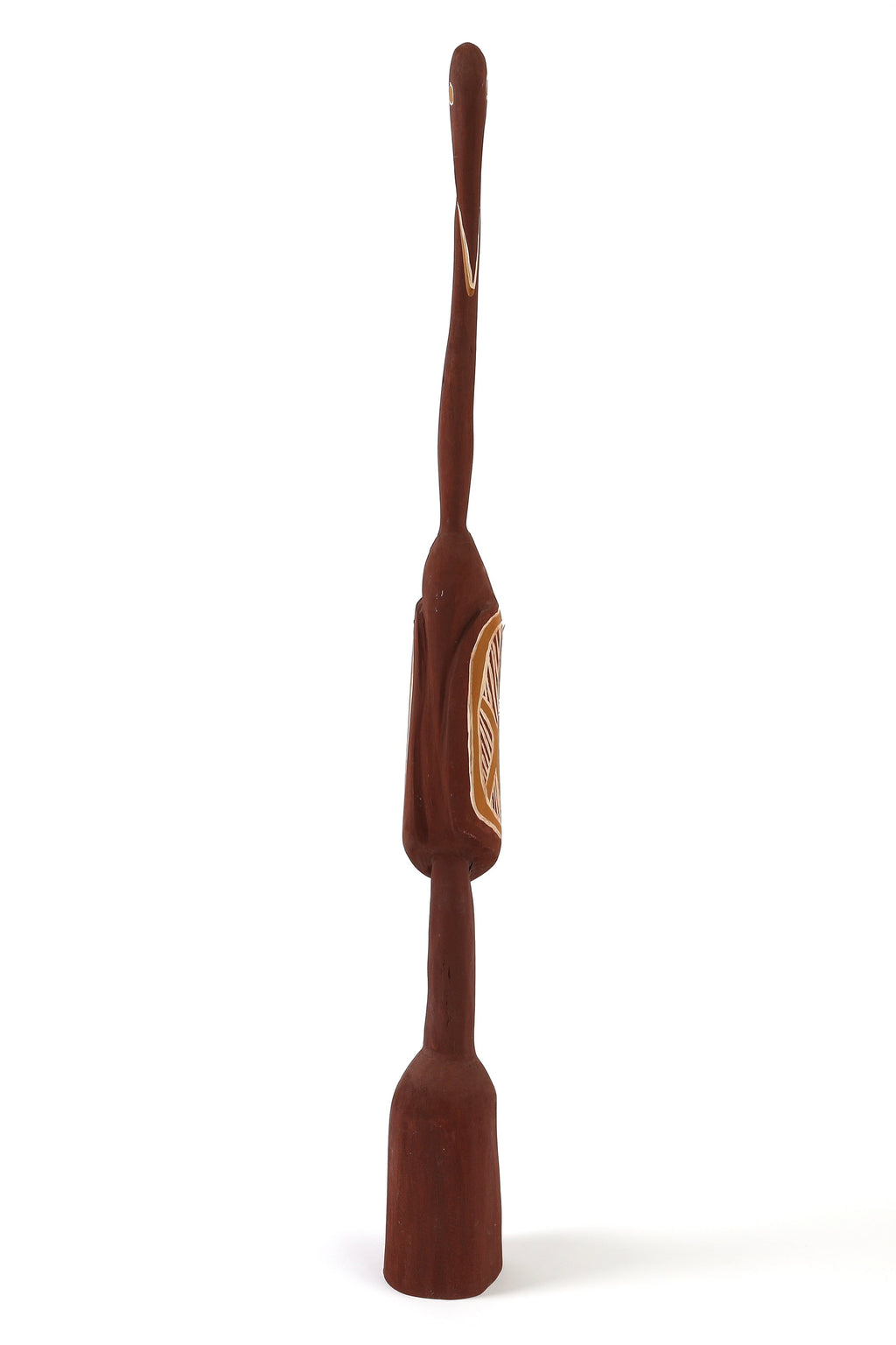 Aboriginal Artwork by Yali Munuŋgurr, Wayin (Bird) Sculpture