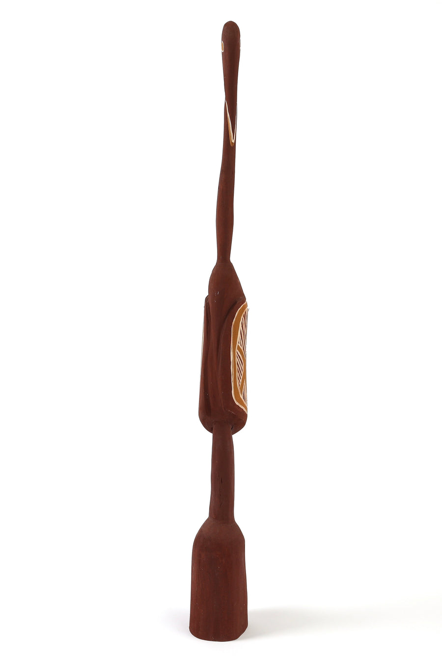 Aboriginal Artwork by Yali Munuŋgurr, Wayin (Bird) Sculpture