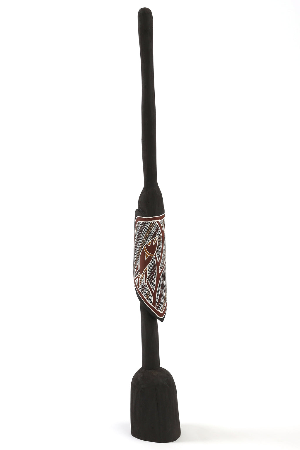 Aboriginal Artwork by Yali Munuŋgurr, Wayin (Bird) Sculpture