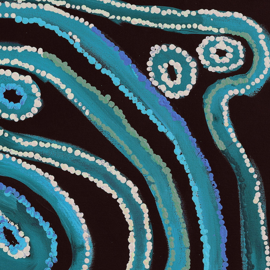 Aboriginal Art by Yamangara Thomas Murray, Ngayuku Ngurra, 61x61cm - ART ARK®