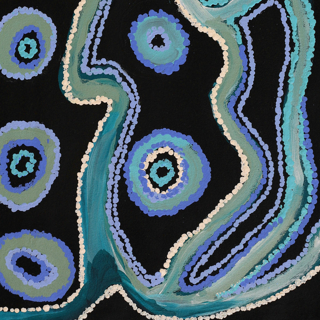 Aboriginal Artwork by Yamangara Thomas Murray, Ngayuku Ngurra, 91x61cm