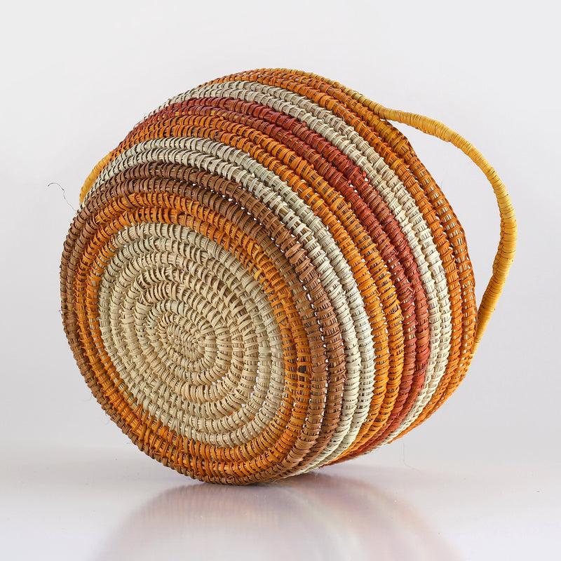 Aboriginal Artwork by Yamarrawuy #2 Munyarryun, Bathi (Woven Basket)