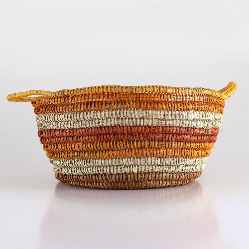 Aboriginal Artwork by Yamarrawuy #2 Munyarryun, Bathi (Woven Basket)
