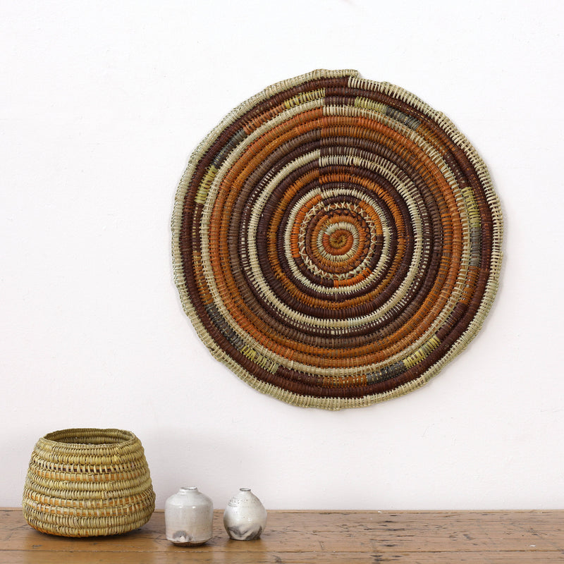 Aboriginal Artwork by Yamarrawuy #2 Munyarryun, Batjparra (Coiled Mat)
