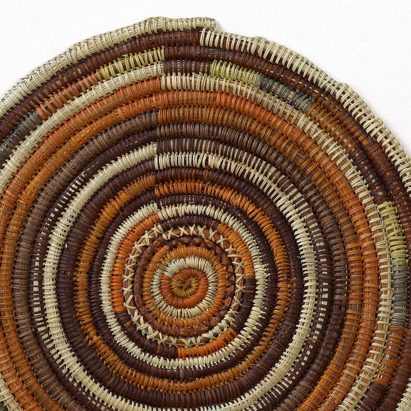 Aboriginal Artwork by Yamarrawuy #2 Munyarryun, Batjparra (Coiled Mat)