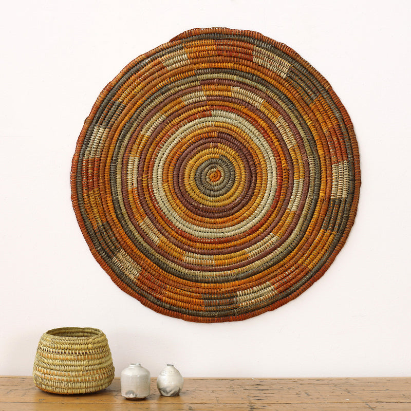 Aboriginal Artwork by Yaminy Mununggurr, Batjparra (Coiled Mat)