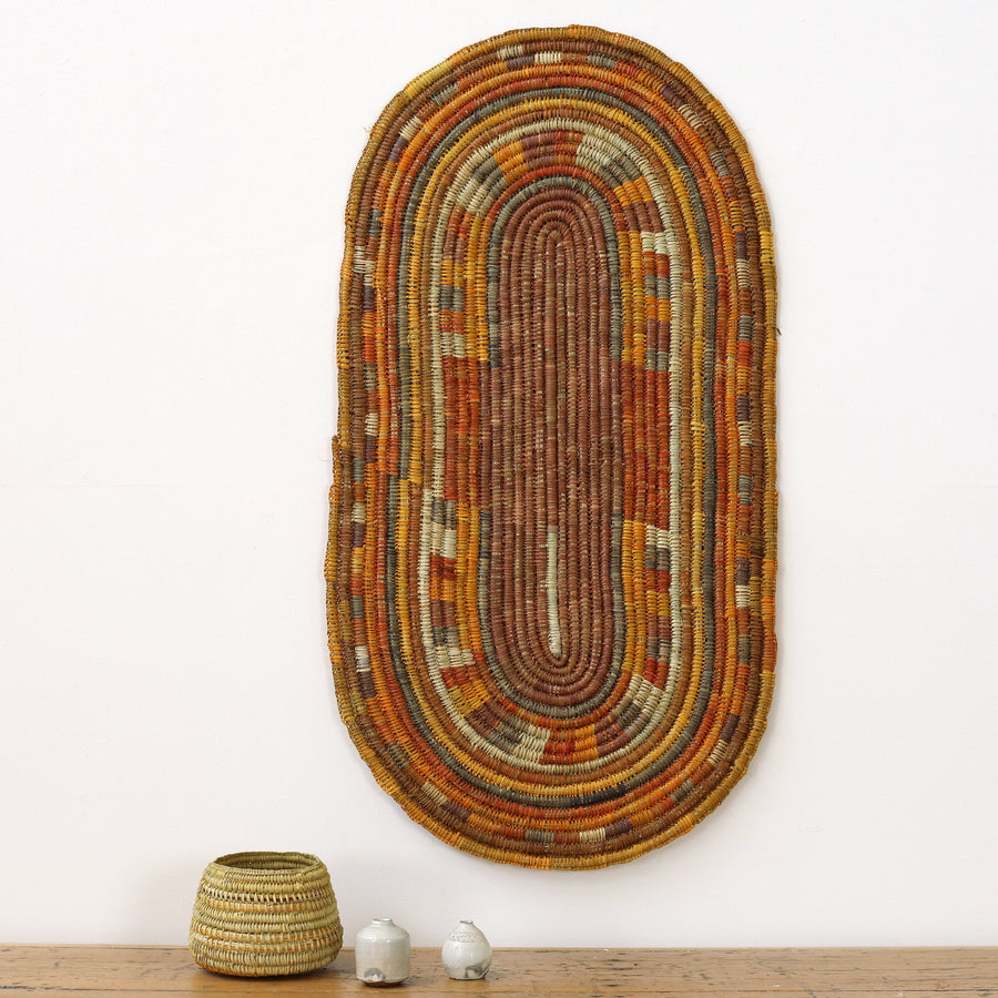 Aboriginal Artwork by Yaminy Mununggurr, Batjparra (Coiled Mat)
