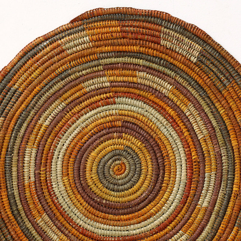 Aboriginal Artwork by Yaminy Mununggurr, Batjparra (Coiled Mat)