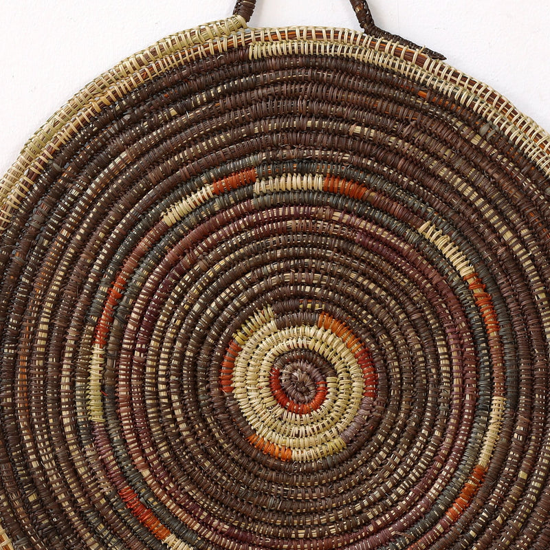 Aboriginal Artwork by Yaminy Mununggurr, Batjparra (Coiled Mat)