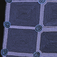 Aboriginal Artwork by Yangi Yangi Fox, Mamungari, 91x91cm