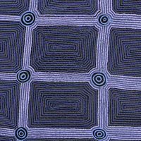 Aboriginal Artwork by Yangi Yangi Fox, Mamungari, 91x91cm
