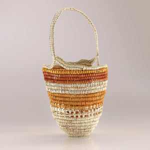 Aboriginal Art by Yawuku #2 Garmu, Bathi (woven basket) - ART ARK®