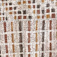 Aboriginal Artwork by Yimula Munuŋgurr, Djapu Design, 109x32cm Bark