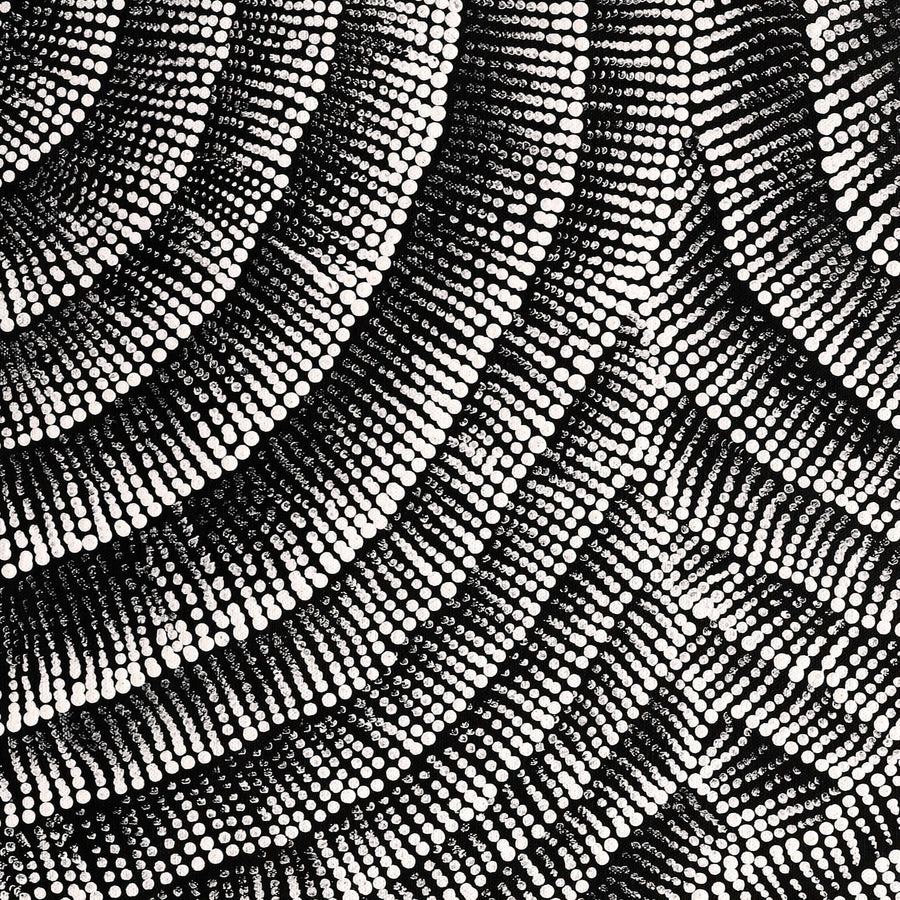Aboriginal Artwork by Alicka Napanangka Brown, Yarla Jukurrpa (Bush Potato Dreaming), 61x46cm