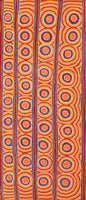 Aboriginal Art by Anmanari Nolan, Mulpu - Bush Mushroom, 180x77cm - ART ARK®