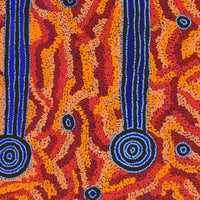Aboriginal Artwork by Delena Napaljarri Turner, Pikilyi Jukurrpa (Vaughan Springs Dreaming), 107x61cm