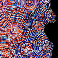 Aboriginal Artwork by Jeani Napangardi Lewis, Mina Mina Jukurrpa - Ngalyipi, 182x122cm